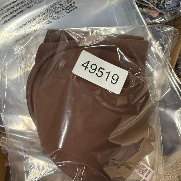 Victoria's Secret Bralette Bra Women 38D Brown Push Up Opaque Underwired Solid - Picture 6 of 6